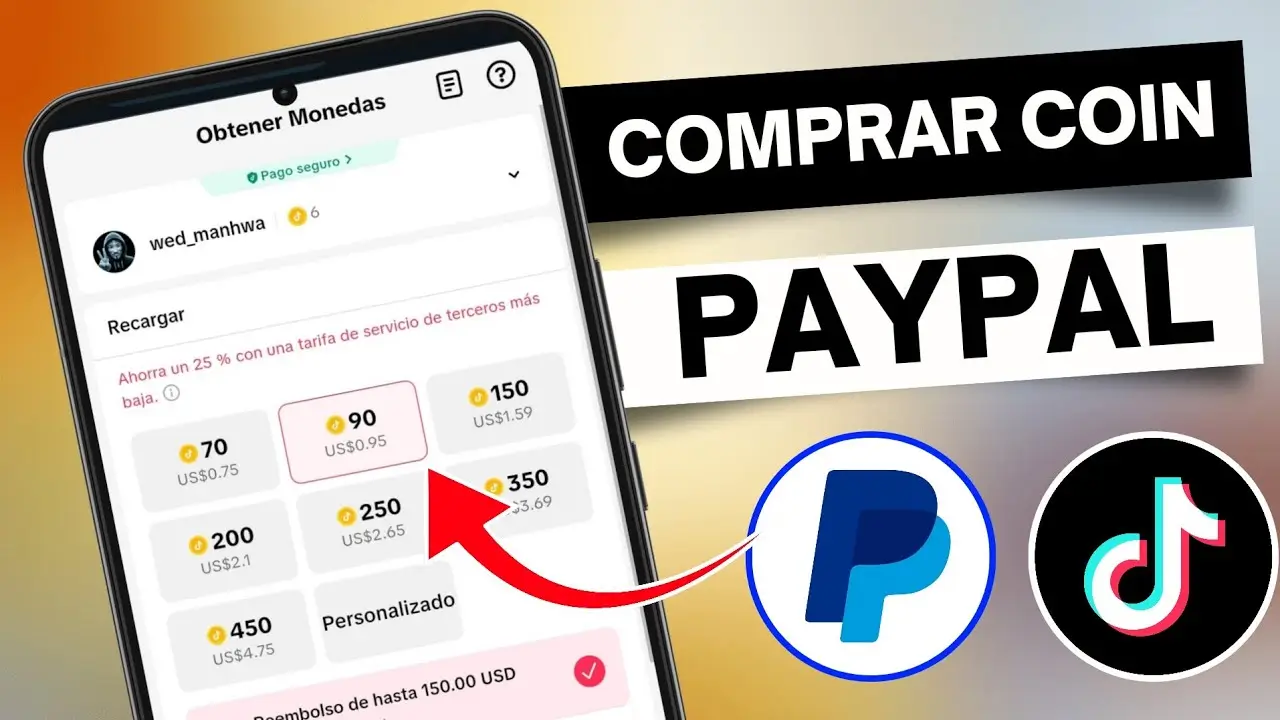 Cómo comprar monedas en TikTok (guía paso a paso) 2 como comprar monedas tiktok