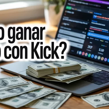 Cómo ganar dinero con Kick: guía para streamers en 2026