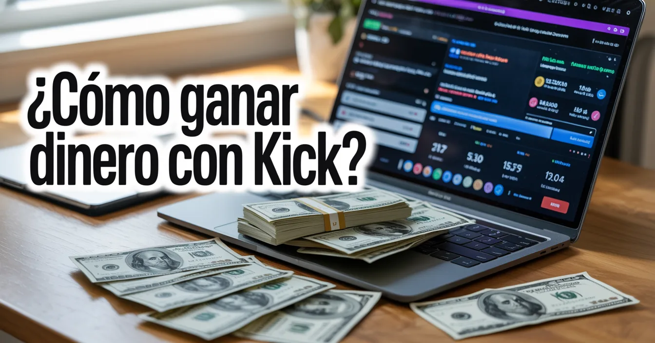Cómo ganar dinero con Kick: guía para streamers en 2026 1 como ganar dinero con kick