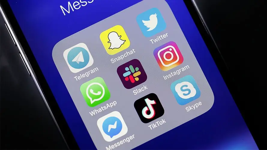 redes sociales mas usadas para chatear