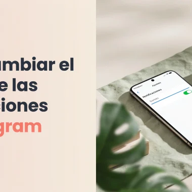 Cómo cambiar el tono de notificación de Instagram paso a paso