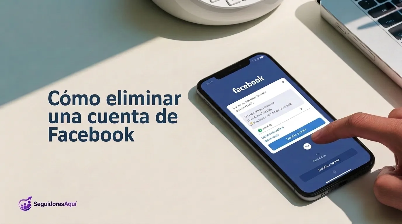 como eliminar una cuenta de facebook