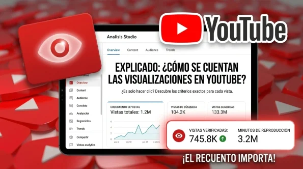 como se cuentan visualizaciones en youtube