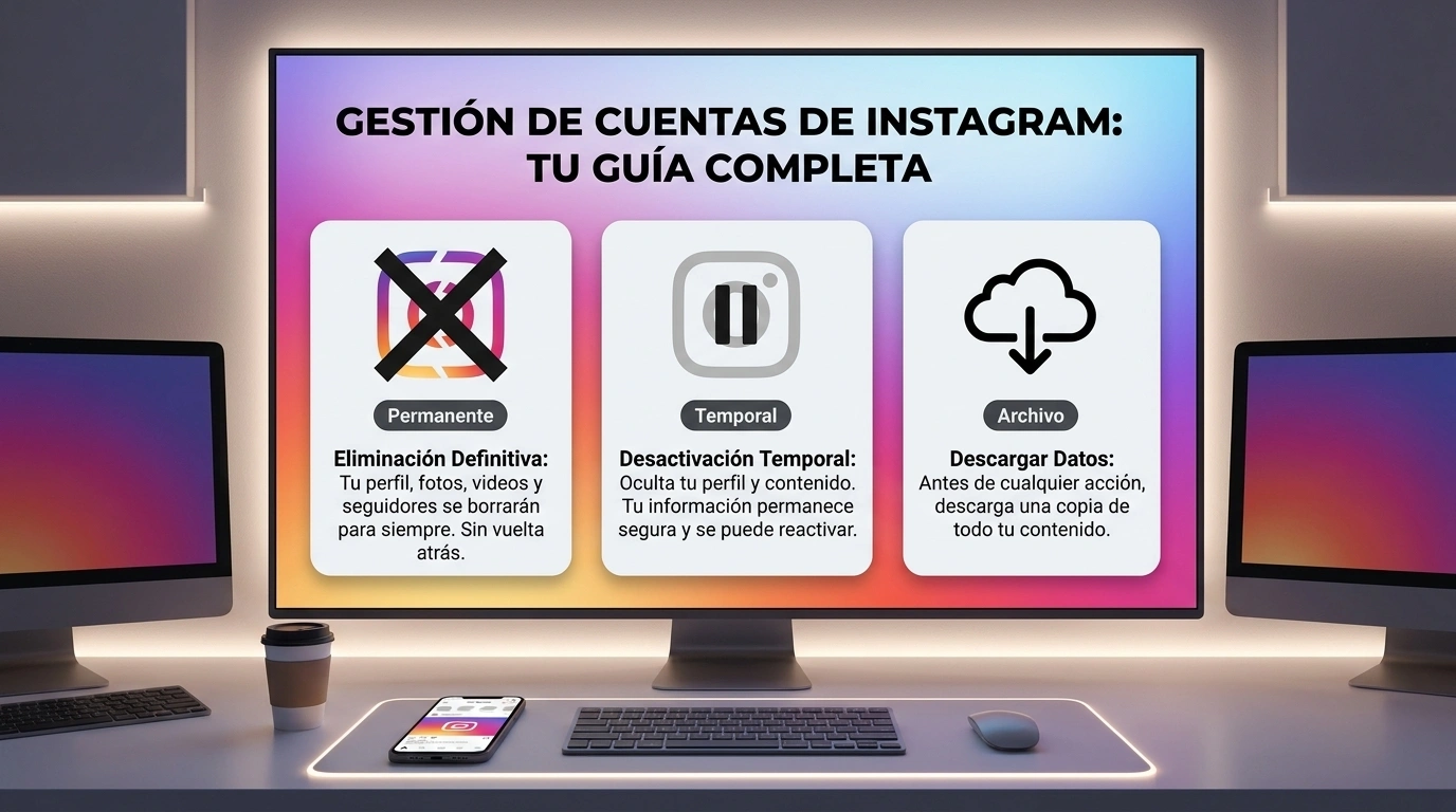 desactivar cuenta instagram