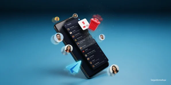 como eliminar contactos telegram