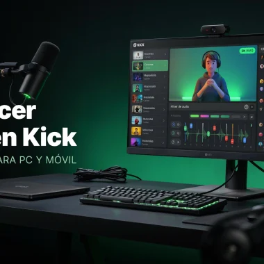 Cómo hacer directo en Kick: guía paso a paso para PC y móvil